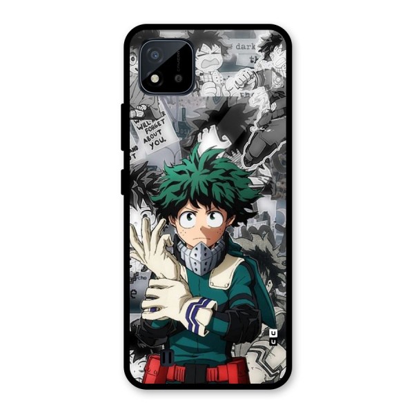 Izuku Midoriya Glass Back Case for Realme C11 2021