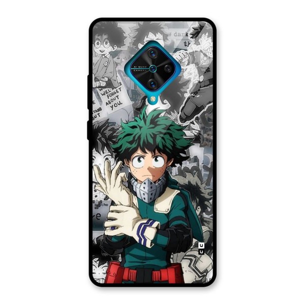 Izuku Midoriya Glass Back Case for Vivo S1 Pro