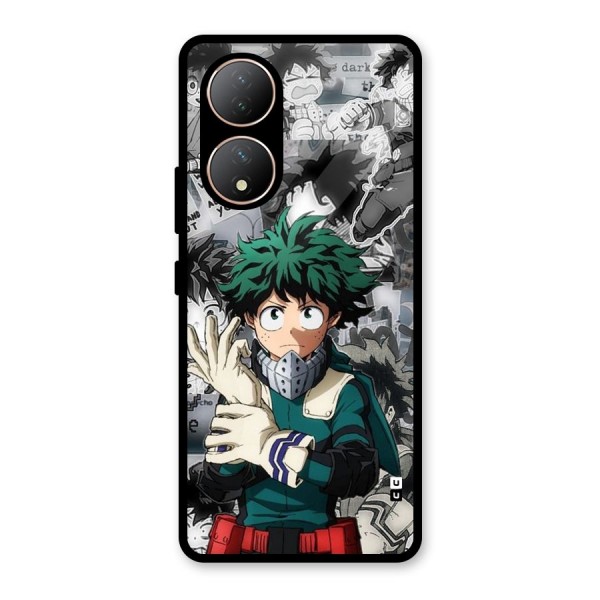 Izuku Midoriya Glass Back Case for Vivo T2