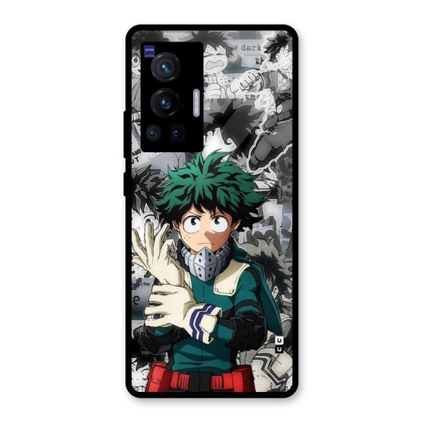 Izuku Midoriya Glass Back Case for Vivo X70 Pro