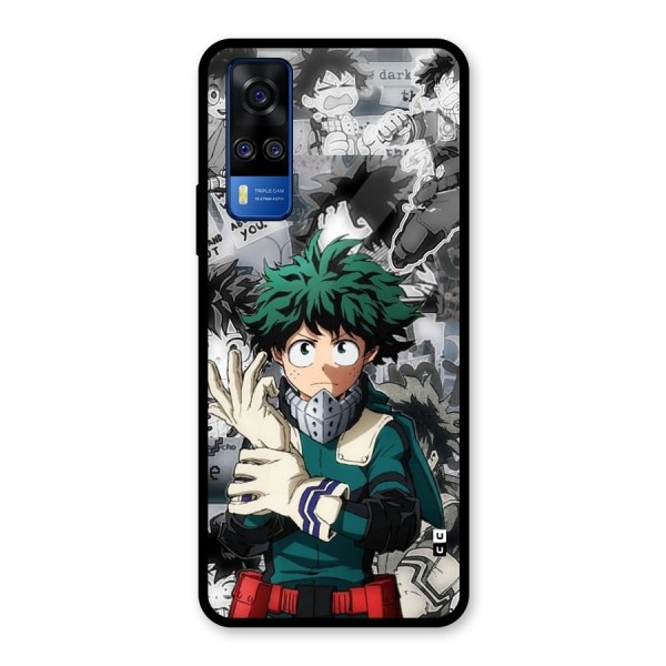 Izuku Midoriya Glass Back Case for Vivo Y51