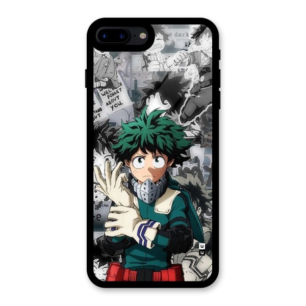 Izuku Midoriya Glass Back Case for iPhone 7 Plus