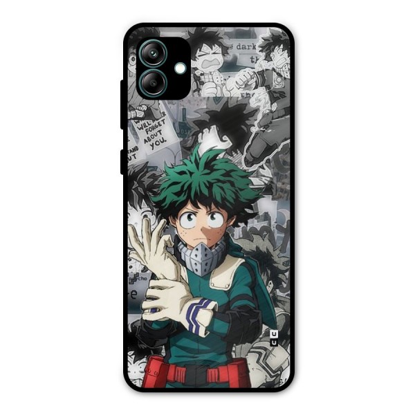 Izuku Midoriya Metal Back Case for Galaxy A04