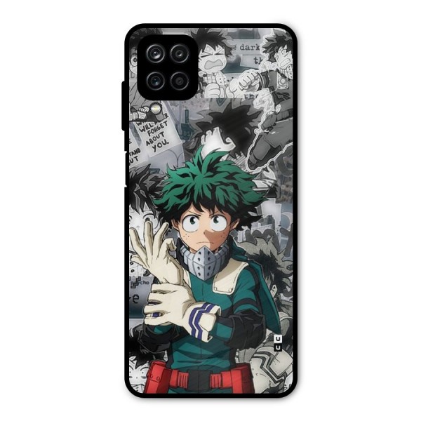 Izuku Midoriya Metal Back Case for Galaxy A12