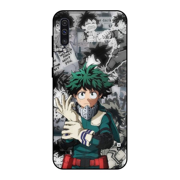 Izuku Midoriya Metal Back Case for Galaxy A30s