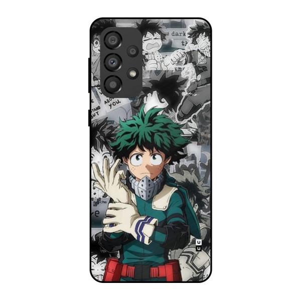 Izuku Midoriya Metal Back Case for Galaxy A33 5G