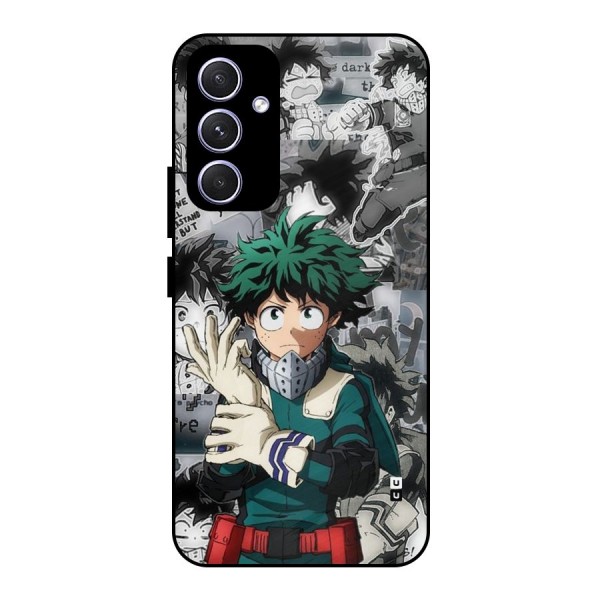 Izuku Midoriya Metal Back Case for Galaxy A54