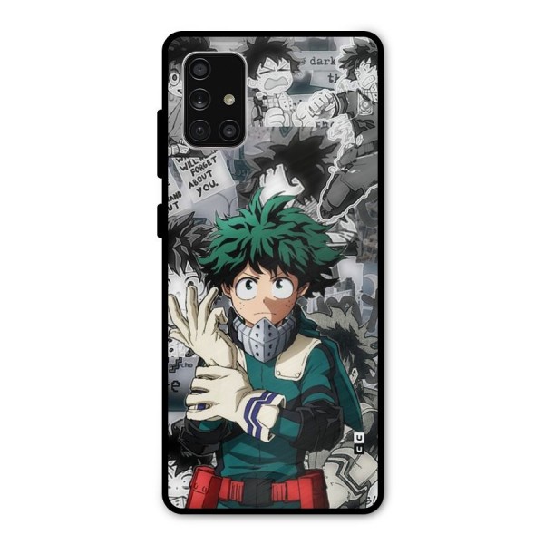 Izuku Midoriya Metal Back Case for Galaxy A71