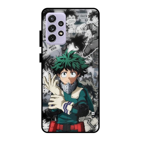 Izuku Midoriya Metal Back Case for Galaxy A72