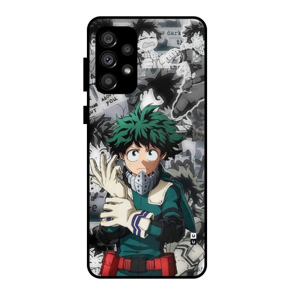 Izuku Midoriya Metal Back Case for Galaxy A73 5G