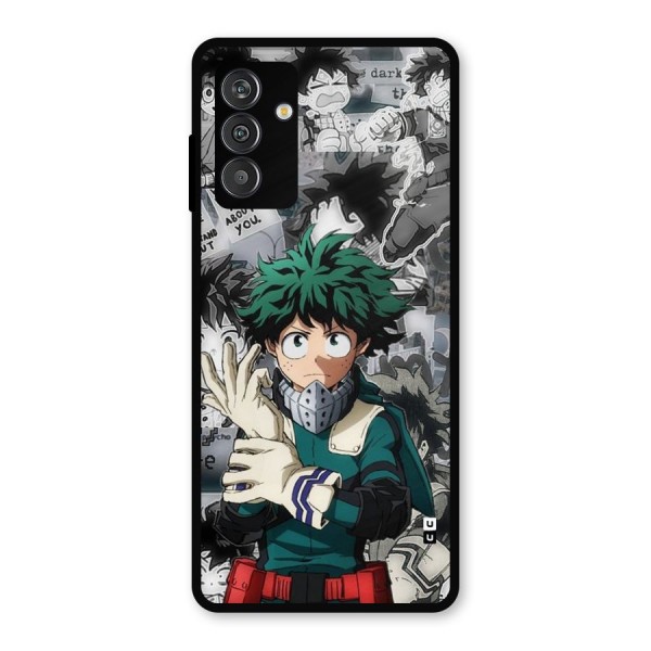 Izuku Midoriya Metal Back Case for Galaxy F13