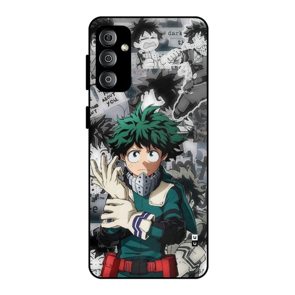 Izuku Midoriya Metal Back Case for Galaxy F23