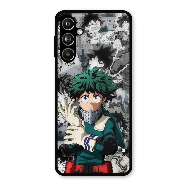 Izuku Midoriya Metal Back Case for Galaxy F54