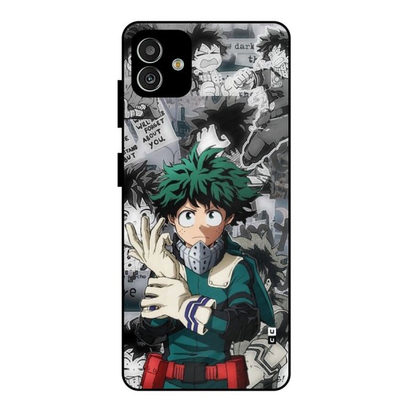 Izuku Midoriya Metal Back Case for Galaxy M13 5G