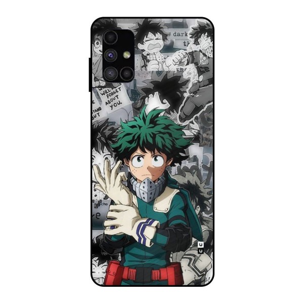 Izuku Midoriya Metal Back Case for Galaxy M51