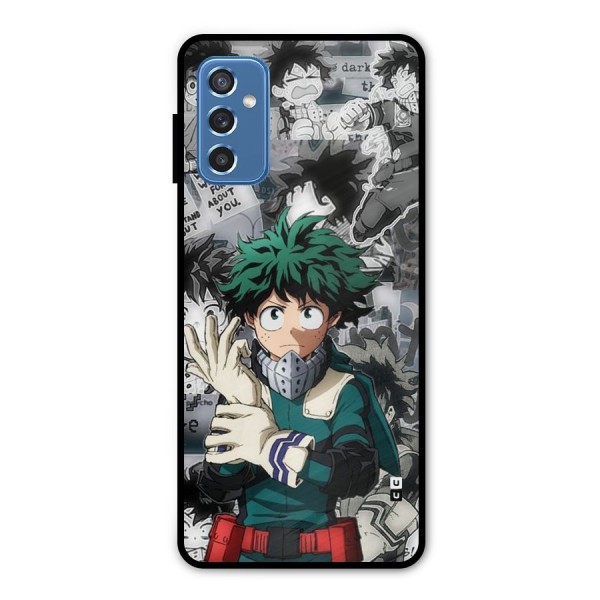 Izuku Midoriya Metal Back Case for Galaxy M52 5G