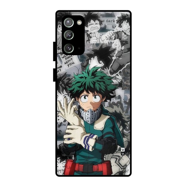 Izuku Midoriya Metal Back Case for Galaxy Note 20