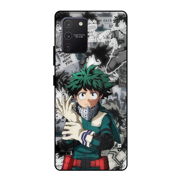 Izuku Midoriya Metal Back Case for Galaxy S10 Lite