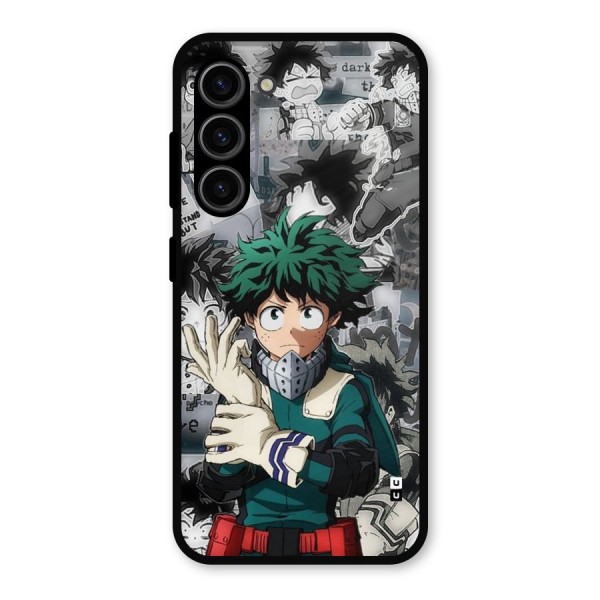 Izuku Midoriya Metal Back Case for Galaxy S23