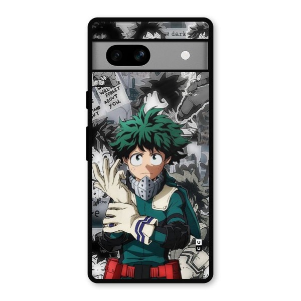 Izuku Midoriya Metal Back Case for Google Pixel 7a