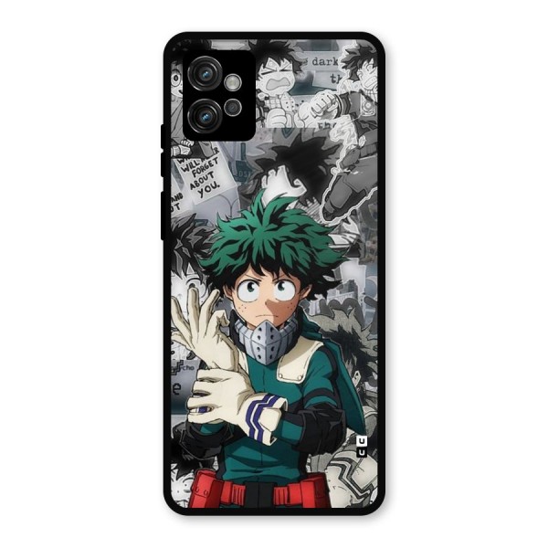 Izuku Midoriya Metal Back Case for Moto G32