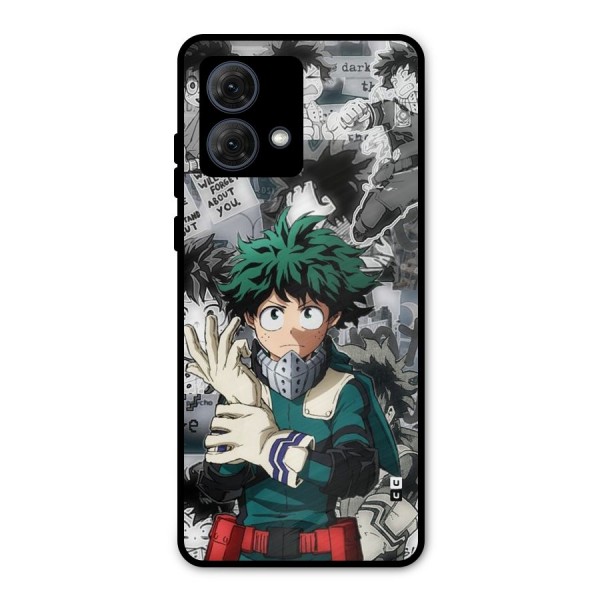 Izuku Midoriya Metal Back Case for Moto G84