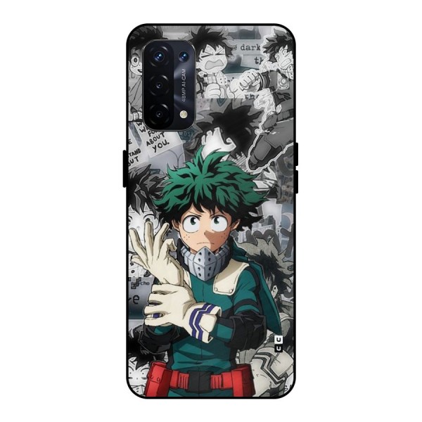 Izuku Midoriya Metal Back Case for Oppo A74 5G