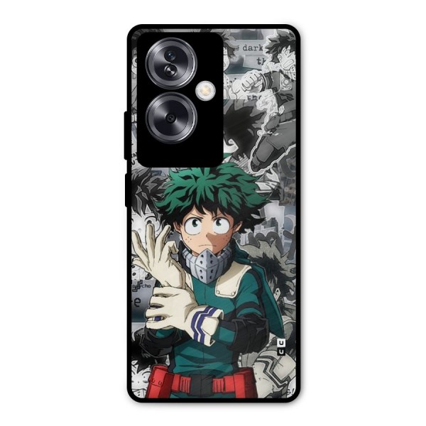 Izuku Midoriya Metal Back Case for Oppo A79 5G