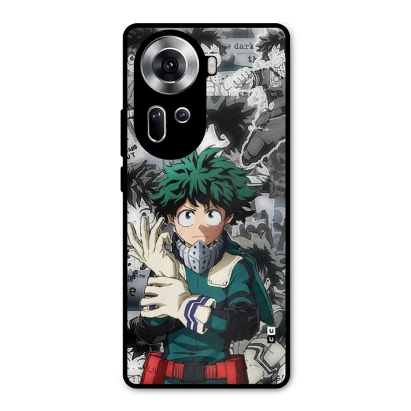 Izuku Midoriya Metal Back Case for Oppo Reno11 5G