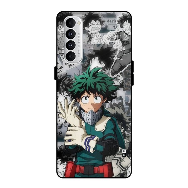 Izuku Midoriya Metal Back Case for Oppo Reno4 Pro