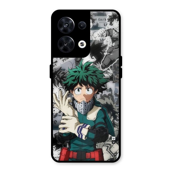 Izuku Midoriya Metal Back Case for Oppo Reno8 5G