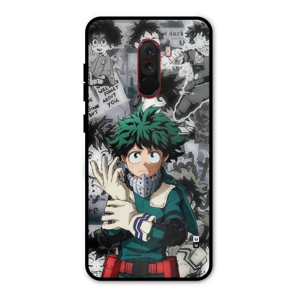 Izuku Midoriya Metal Back Case for Poco F1