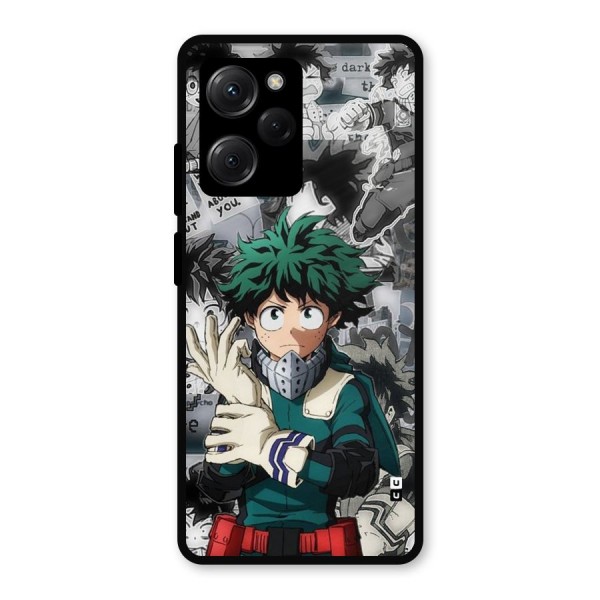 Izuku Midoriya Metal Back Case for Poco X5 Pro