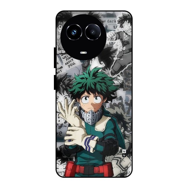 Izuku Midoriya Metal Back Case for Realme 11X