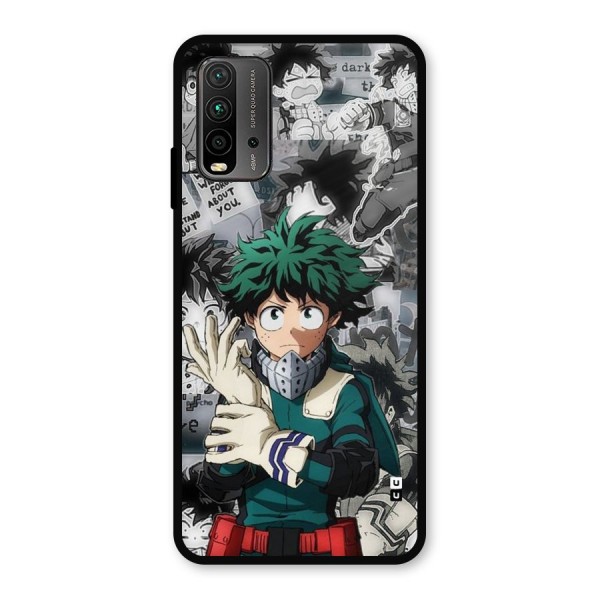 Izuku Midoriya Metal Back Case for Redmi 9 Power