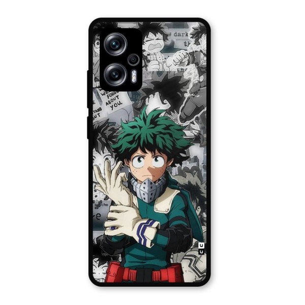 Izuku Midoriya Metal Back Case for Redmi K50i