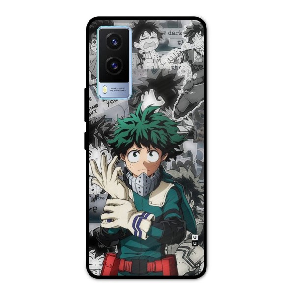 Izuku Midoriya Metal Back Case for Vivo V21e 5G