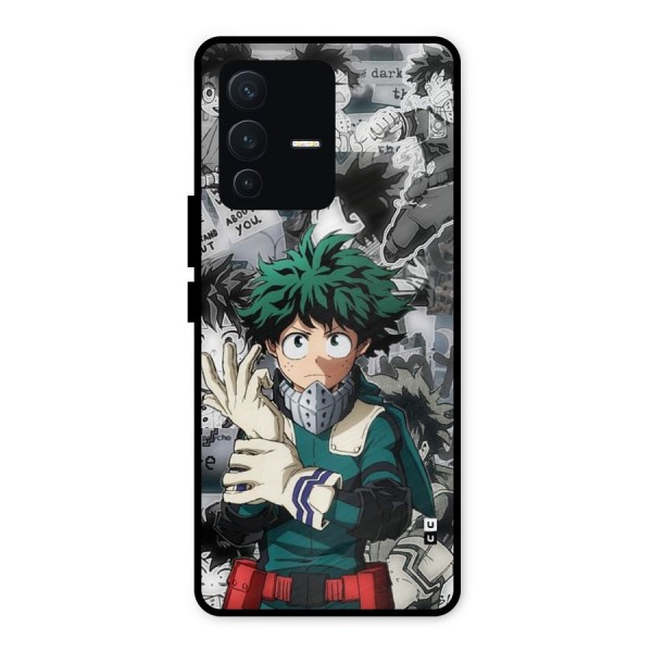 Izuku Midoriya Metal Back Case for Vivo V23 5G