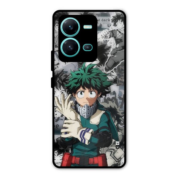 Izuku Midoriya Metal Back Case for Vivo V25