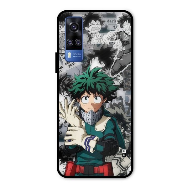 Izuku Midoriya Metal Back Case for Vivo Y31