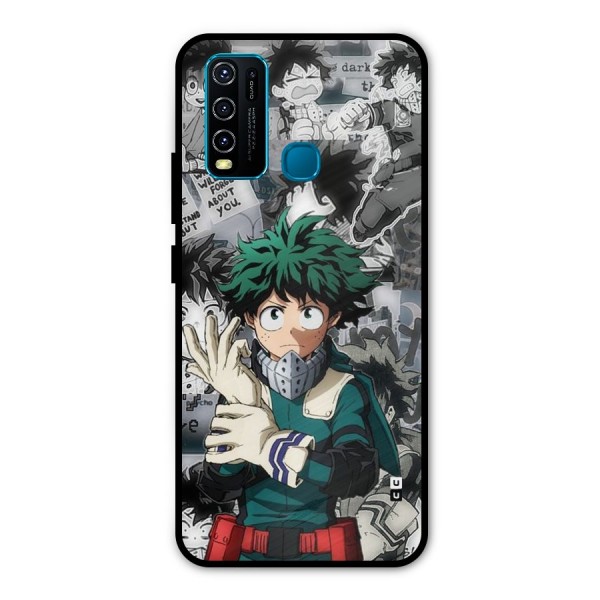 Izuku Midoriya Metal Back Case for Vivo Y50