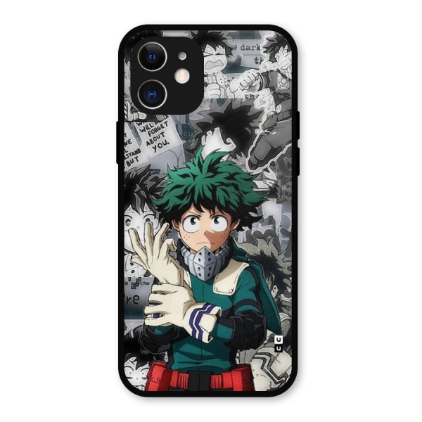 Izuku Midoriya Metal Back Case for iPhone 12