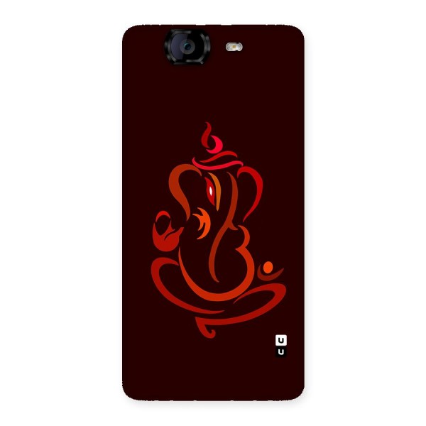 Jai Ganesha Back Case for Canvas Knight A350