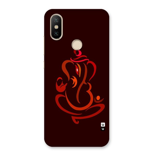 Jai Ganesha Back Case for Mi A2