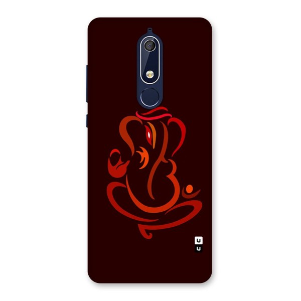 Jai Ganesha Back Case for Nokia 5.1