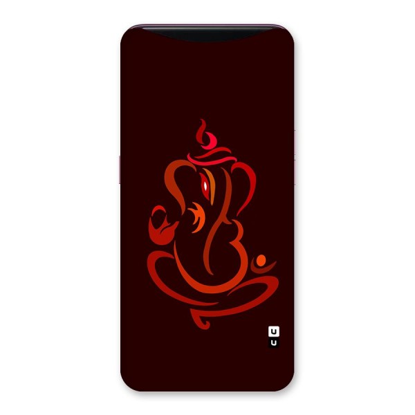 Jai Ganesha Back Case for Oppo Find X