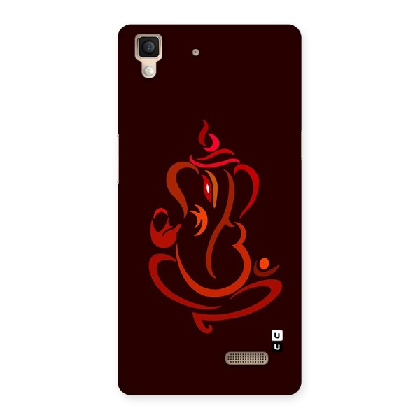 Jai Ganesha Back Case for Oppo R7