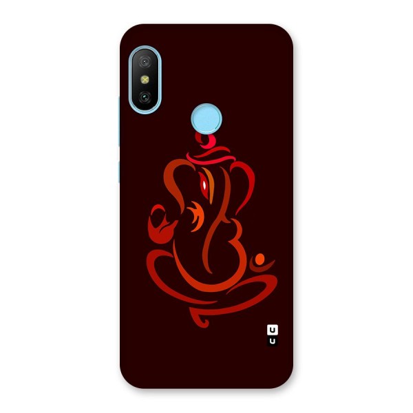 Jai Ganesha Back Case for Redmi 6 Pro