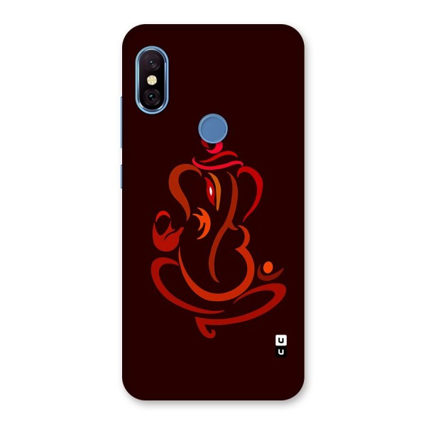 Jai Ganesha Back Case for Redmi Note 6 Pro