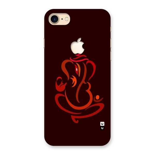 Jai Ganesha Back Case for iPhone 7 Apple Cut